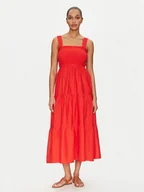 Sukienki - Seafolly Sukienka letnia Faithful 55452-DR Pomarańczowy Regular Fit - miniaturka - grafika 1