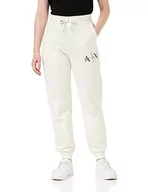 Spodnie damskie - Armani Exchange Damskie spodnie dresowe French Terry Logo Joggers, Iso, M - miniaturka - grafika 1