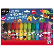 Przybory szkolne - Pisaki Zapachowe 12 Kolorów Kidea - miniaturka - grafika 1