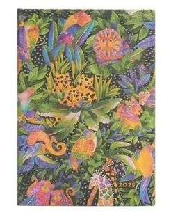 Kalendarz tygodniowy midi 2025 Jungle Song - Paperblanks - Kalendarze - miniaturka - grafika 1