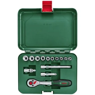 Zestaw kluczy nasadowych ¼" Bosch 1600A02BY0 - Klucze i nasadki - miniaturka - grafika 1