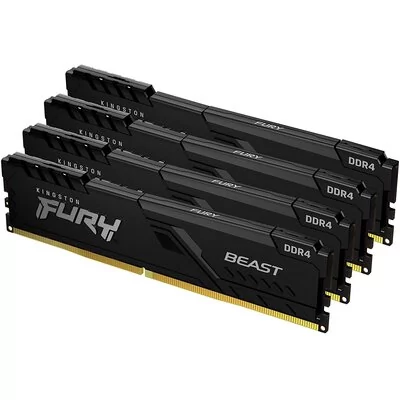 Kingston Fury Beast DDR4 16 GB 3200MHz CL16 KF432C16BBK4/16 KF432C16BBK4/16