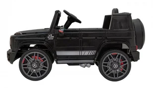 Mercedes AMG G63 dla dzieci Czarny + Pilot + MP3 LED + Wolny Start + EVA + Pasy - Pojazdy elektryczne dla dzieci - miniaturka - grafika 5