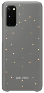 Samsung Etui LED Cover Gray do Galaxy S20 Szary EF-KG980CJEGEU - Etui i futerały do telefonów - miniaturka - grafika 1