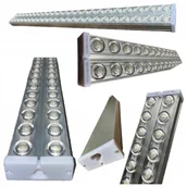 Oprawy, klosze i abażury - Świetlówka Led 60cm 36W Zimna Barwa Panel Led Oprawa Lampa Warsztatowa - miniaturka - grafika 1