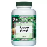 Odchudzanie i oczyszczanie - Swanson, Usa Barley Grass - trawa jęczmienna 500 mg Suplement diety 240 tab. - miniaturka - grafika 1