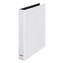 Herlitz maX.file Fresh segregator 2-ringowy, format: A4, mechanizm dźwigniowy, szerokość grzbietu: 25 mm, kolor: niebieski, 1 sztuka, biały 4008110356099 - Segregatory - miniaturka - grafika 1