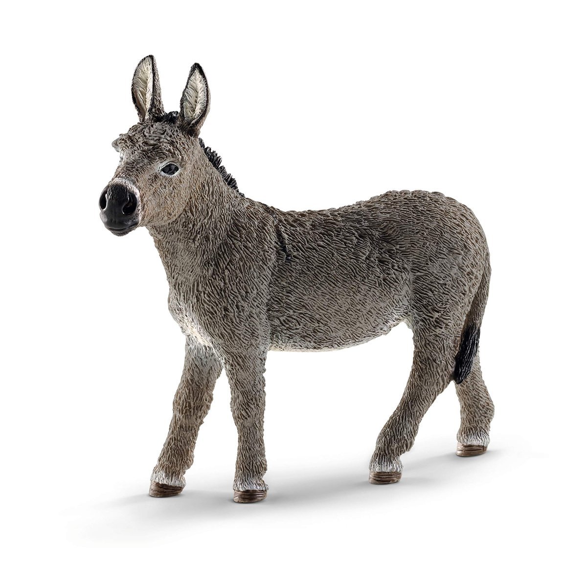 SCHLEICH 13772 Donkey Farm World zabawka figurka dla dzieci w wieku 3-8 lat, szara