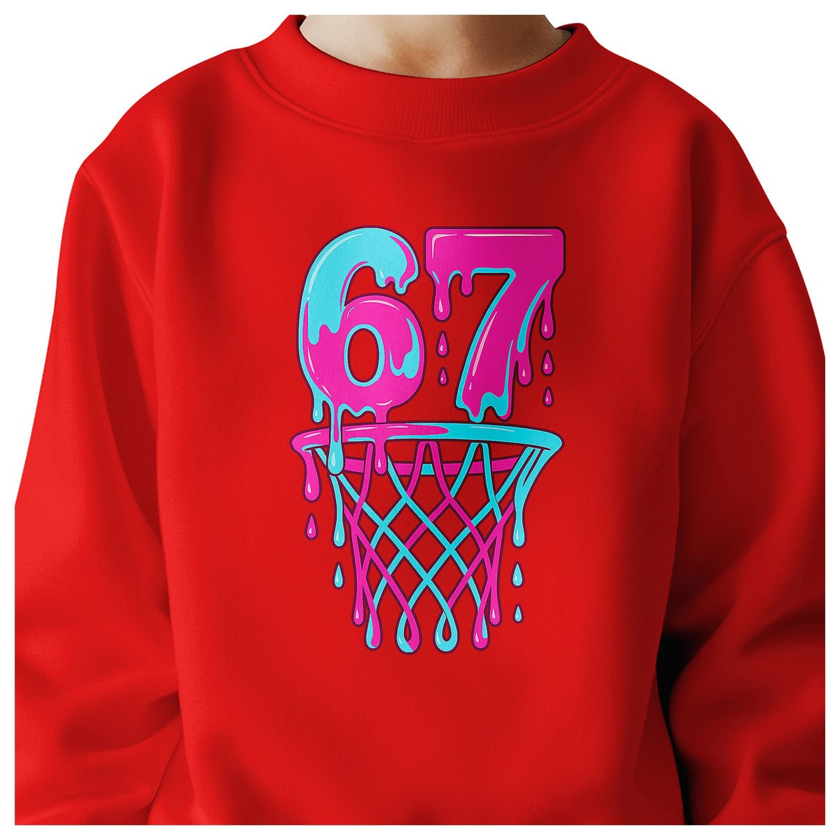 BLUZA DZIECIĘCA 67 SIX SEVEN KOSZYKÓWKA DLA CHŁOPCA DZIEWCZYNKI 134-140