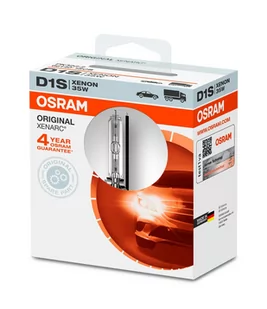 OSRAM XENARC ORIGINAL, D1S Ksenonowe źródła światła, 66140-1SCB, 85,0 V, 4150 K, Opakowanie kartonowe (1 lampa) 66140-1SCB - Żarówki samochodowe - miniaturka - grafika 1