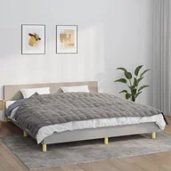 Koce - Vidaxl Koc Obciążeniowy, Szary, 155X220 Cm, 11 Kg, Tkanina - miniaturka - grafika 1