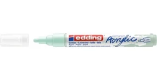 Marker akrylowy e-5100 EDDING, 2-3 mm, matowa aksamitna mięta - Markery permanentne - miniaturka - grafika 1
