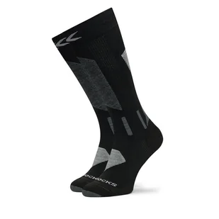Skarpety narciarskie X-Socks Ski Discover WYDDW24U Czarny - Skarpety termoaktywne - miniaturka - grafika 1