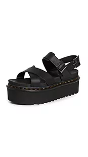Dr. Martens Voss II Quad, Sandały Damskie, Czarna Atena, 38 EU - Sandały damskie - miniaturka - grafika 1