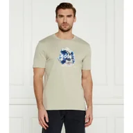Koszulki męskie - BOSS ORANGE T-shirt Moon Regular Fit - miniaturka - grafika 1