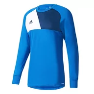 Koszulki męskie - adidas Assita 17 Gk Long Sleeved T-shirt męski niebieski niebieski i biały M - miniaturka - grafika 1