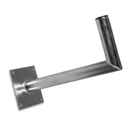Uchwyty i mocowania do anten satelitarnych - Spacetronik Stojak Ścienny L-50cm z rury 48mm SS50-SR48 - miniaturka - grafika 1