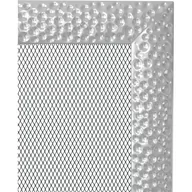 Kratki wentylacyjne - Parkanex kominkowa Venus niklowana 11x11 wentylacja - miniaturka - grafika 1