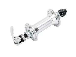 Piasta przód alum. MTB 3/8"x100mm H36/14G. mod.SF-B11F Silver, zamykacz - Piasty rowerowe - miniaturka - grafika 1