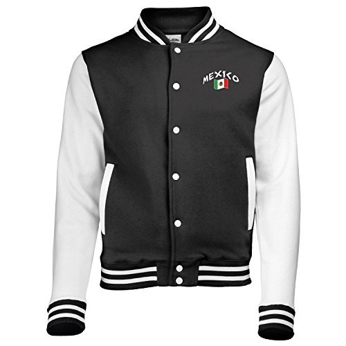 Supportershop Meksyk chłopięcy kurtka Czarny 9-11 Years