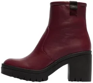 Botki damskie - Fly London Damskie botki TAGI119FLY, wino, 40 EU, winny, 40 EU - miniaturka - grafika 1