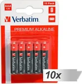 Baterie i akcesoria - Verbatim Bateria Premium AAA / R03 10 szt. - miniaturka - grafika 1