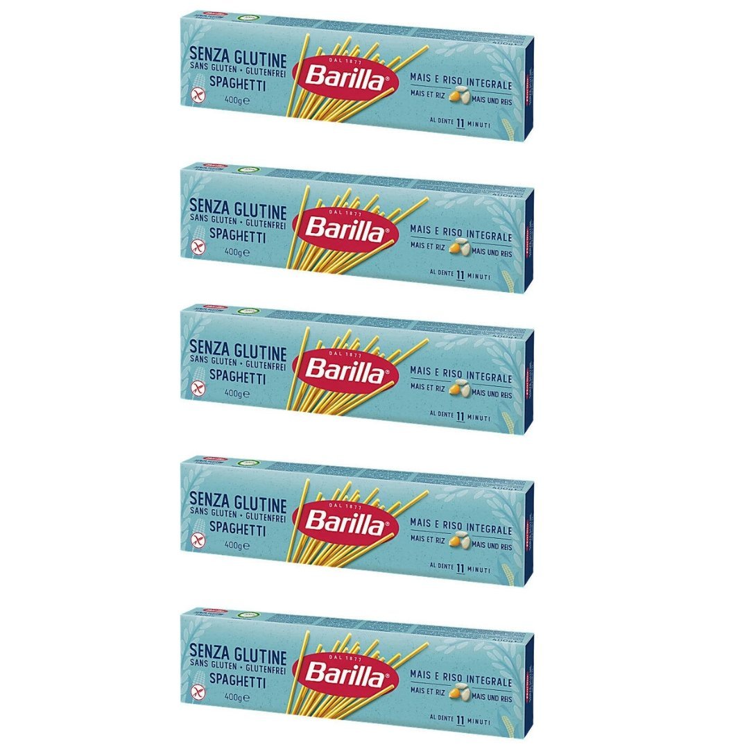 Makaron Barilla Spaghetti bezglutenowy 5 x 400g