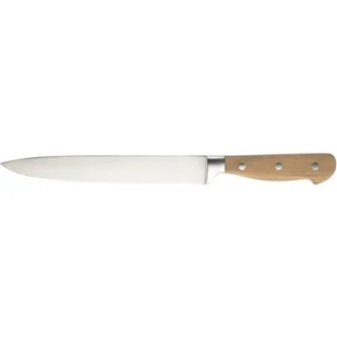 Lamart Nóż do krojenia 20cm Wood srebrno-brązowy LT2078 + 20 zł na pierwsze zakupy LT2078 - Noże kuchenne - miniaturka - grafika 1