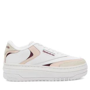 Sneakersy Reebok Club C Extra 100033108 Biały - Sneakersy damskie - miniaturka - grafika 1