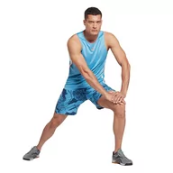 Spodnie sportowe męskie - Spodenki fitness cardio męskie Reebok - miniaturka - grafika 1