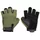 Harbinger Unisex M-Green Power rękawiczki, wyściełana skórzana powierzchnia dłoni zapewnia pewny chwyt ze wzmocnionymi powierzchniami wysokiego dotyku, rozmiar M