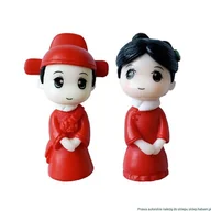 Figurki kolekcjonerskie - Dziewczynka i chłopiec z Szanghaju - miniaturka - grafika 1