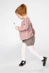 Kryjące Rajstopy Dziecięce Pipi 40 3d White Marilyn - Rajstopy dziecięce - miniaturka - grafika 1