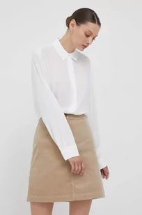 Tommy Hilfiger koszula damska kolor biały relaxed z kołnierzykiem klasycznym - Koszule damskie - miniaturka - grafika 1