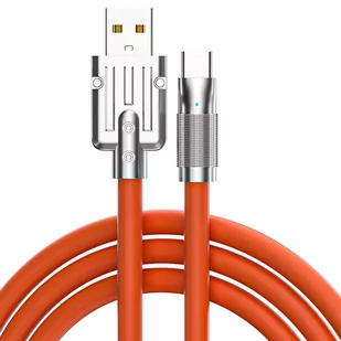 Kabel szybkiego ładowania QC USB C Typ C 120W 6A 1,5 metra - Akcesoria do smartwatchy - miniaturka - grafika 1