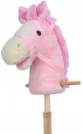 Maskotki i pluszaki - KOŃ NA KIJU Z DŹWIĘKIEM 95CM 58347 MADEJ - miniaturka - grafika 1