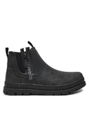 Botki męskie - Bugatti Kozaki 321AGB565900 Czarny - miniaturka - grafika 1