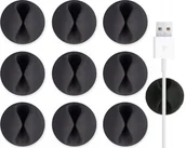 Kable - Organizer uchwyt kabli Cable Drop 10szt taśma 3M - miniaturka - grafika 1