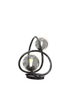 Nancy lampa stołowa 2xG9 czarny chrom/dymiony 8014-205 - Lampy stojące - miniaturka - grafika 1