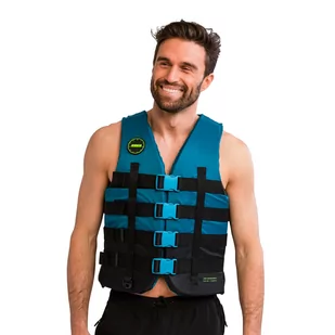 Kamizelka asekuracyjna JOBE 4 Buckle Life Vest niebieska 244823002 S - Sprzęt asekuracyjny i ratunkowy - miniaturka - grafika 1