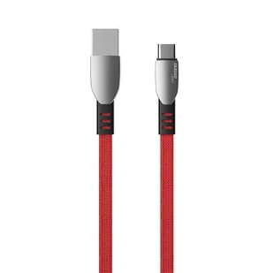 Dudao kabel USB - USB Typ C 5 A 1 m czerwony (L3PROT red) - Kable USB - miniaturka - grafika 2