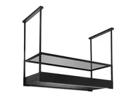 Okapy kuchenne - Nortberg Alvar Glass 180 Black Matt - miniaturka - grafika 1