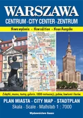 Atlasy i mapy - Warszawa Centrum. Plan miasta 1:7000 - miniaturka - grafika 1