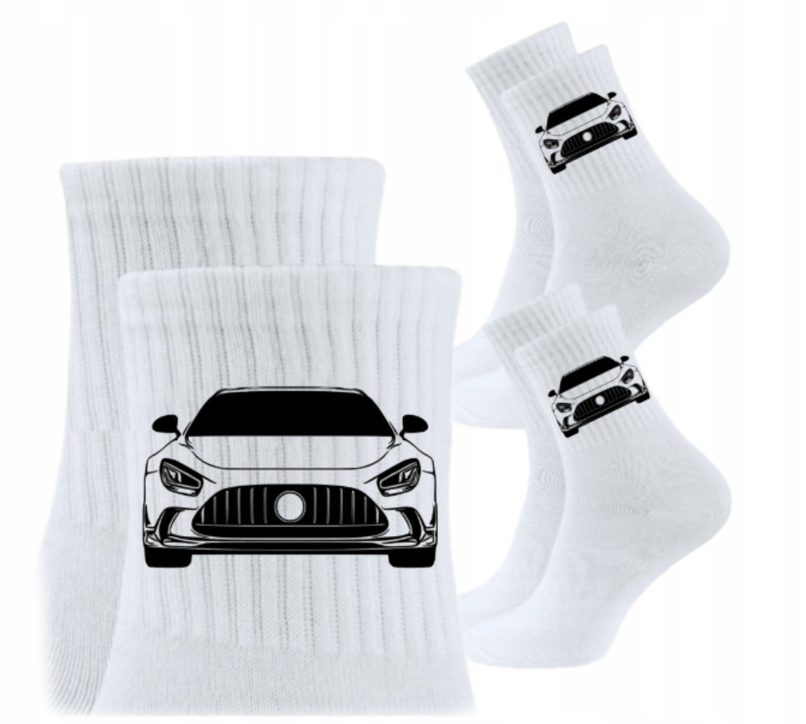 3x Skarpetki Urodziny Prezent Skarpety dla kierowcy auta MERCEDES