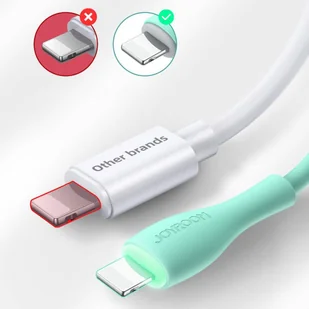 Joyroom kabel USB - Lightning 2,4 A 1 m czarny (S-1030M8) - Kable USB - miniaturka - grafika 8