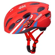 Kaski rowerowe - Seven Kask dziecięcy In-Mold Cars 9074 - miniaturka - grafika 1