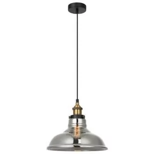 Italux Lampa wisząca Hubert retro industrial czarny MDM-2381/1 GD+SG - Lampy sufitowe - miniaturka - grafika 2