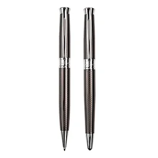 Pierre Cardin ROI zestaw gunmetal długopis i długopis kulkowy - Długopisy - miniaturka - grafika 1