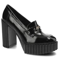 Półbuty damskie - Carinii, Półbuty, B8012_-037-000-000-F10 Czarny, rozmiar 39 - miniaturka - grafika 1