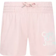 Spodnie i spodenki dla dziewczynek - CALVIN KLEIN JEANS Szorty | Regular Fit - miniaturka - grafika 1